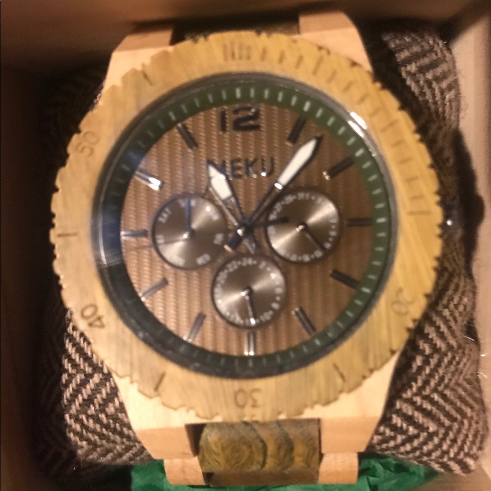 Unique Wooden Watch.